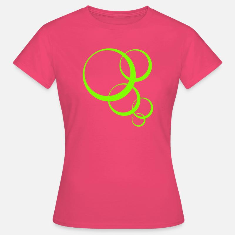 Bubbles - Women's T-Shirt - azalea