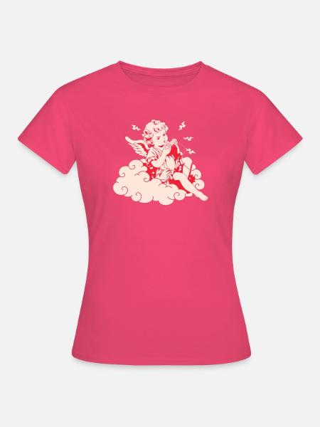 Wütender Gaming Cherub – Lag Blitze - Frauen T-Shirt - Azalea