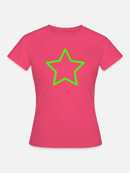 Stern - Frauen T-Shirt - Azalea