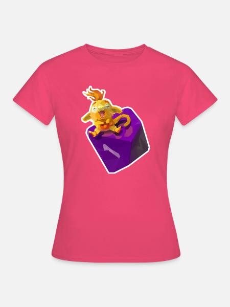 DiceHeroes_LittleMonster4 - Frauen T-Shirt - Azalea