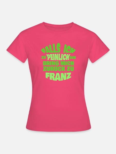 JGA Franz - Frauen T-Shirt - Azalea