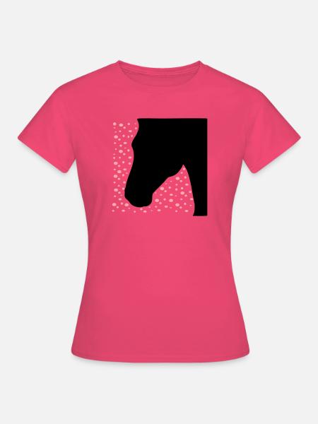 Pferd Punkte - Frauen T-Shirt - Azalea