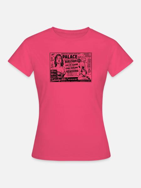 PALASTBURLESK - Frauen T-Shirt - Azalea