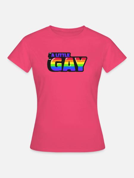 Little Gay Bunt - Frauen T-Shirt - Azalea