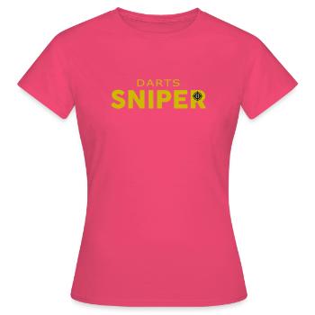 Darts Sniper - Women's T-Shirt - azalea - Front - AI Model Female 172 dark (172cm)