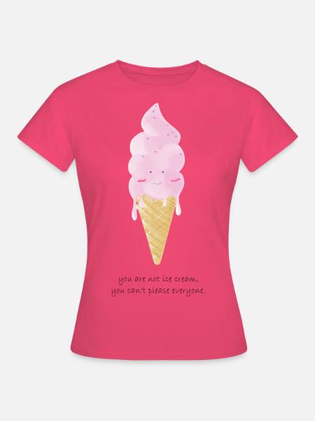 Softeis - Frauen T-Shirt - Azalea
