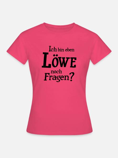 Sternzeichen Löwe - Frauen T-Shirt - Azalea