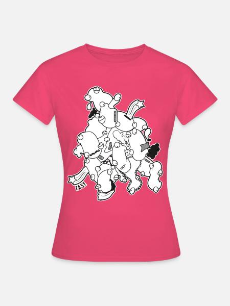 Bacteria Salat - Frauen T-Shirt - Azalea
