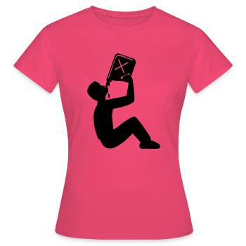 vergiften öl benzin diesel trinken saufen betrinke - Frauen T-Shirt - Azalea - Vorne - AI Model Female 172 dark (172cm)