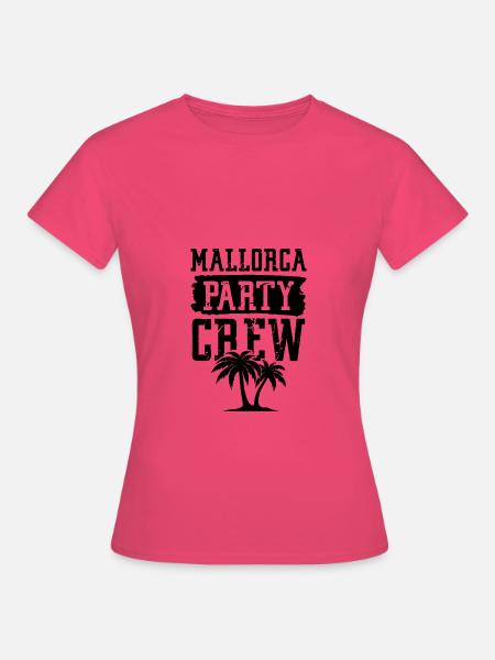 Mallorca Party Crew - Frauen T-Shirt - Azalea