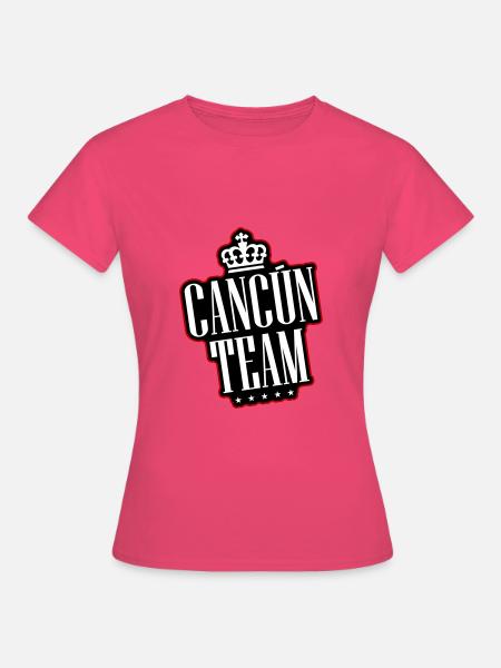 Cancun Team - Frauen T-Shirt - Azalea