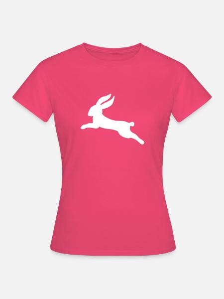 Hase - Frauen T-Shirt - Azalea