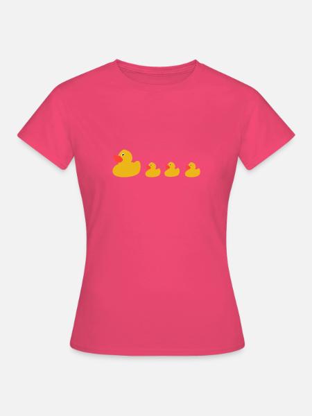 Entchen - Frauen T-Shirt - Azalea
