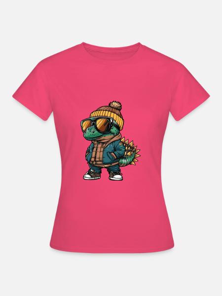 Dinosaurier stegosaurus Cool Comic - Frauen T-Shirt - Azalea