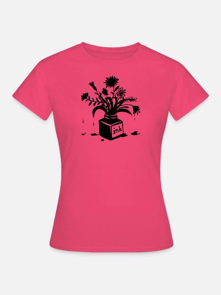 Tuscheblumen - Frauen T-Shirt - Azalea