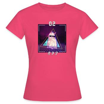 Otaku Anime T-Shirt - Frauen T-Shirt - Azalea - Vorne - AI Model Female 172 dark (172cm)
