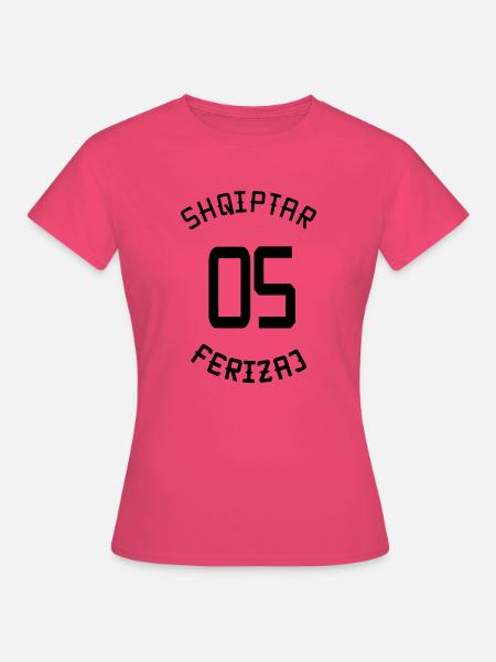 05 Ferizaj - Frauen T-Shirt - Azalea
