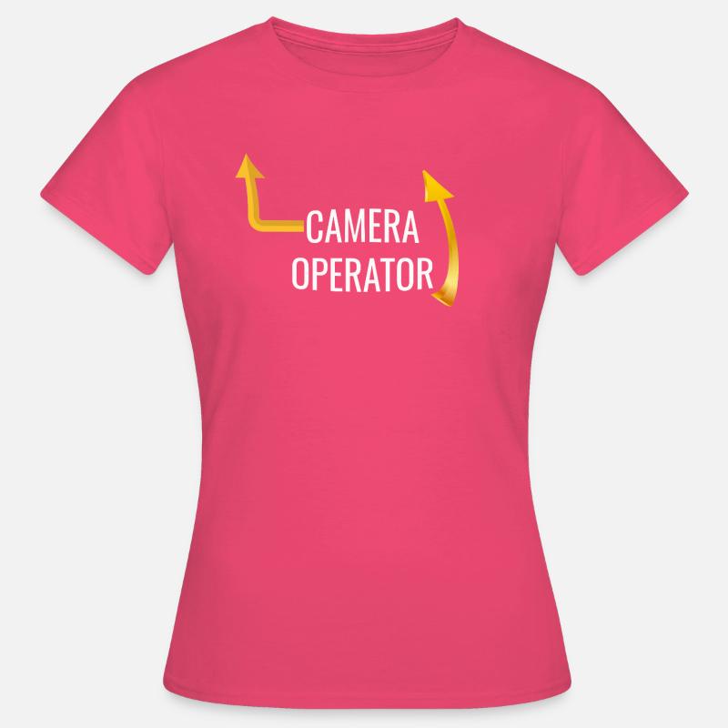 Camera vs Operator - Women's T-Shirt - azalea