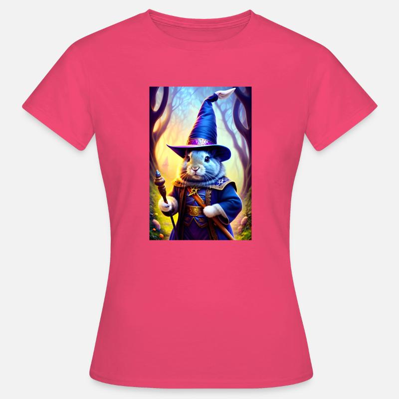 Rabbit Wizard - Women's T-Shirt - azalea