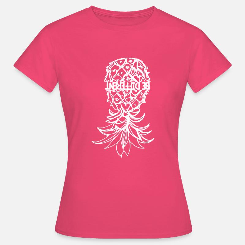 Be different Pineapple Upside down Swinger - Women's T-Shirt - azalea