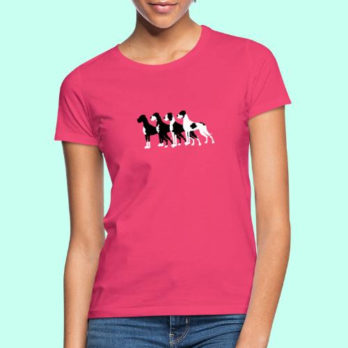 Schwarze Doggen - Frauen T-Shirt