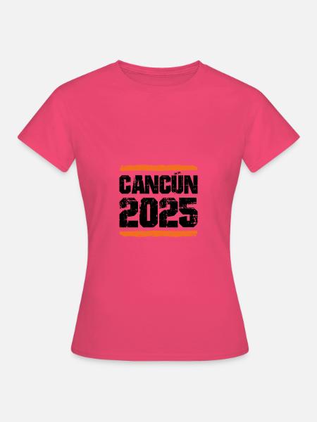 Cancun 2025 Team - Frauen T-Shirt - Azalea