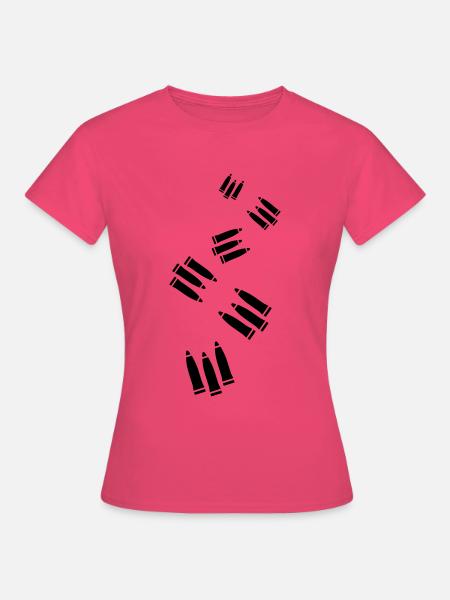 Patrone Icon symbol - Frauen T-Shirt - Azalea