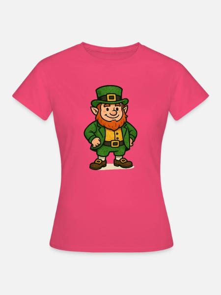 Leprechaun - Frauen T-Shirt - Azalea