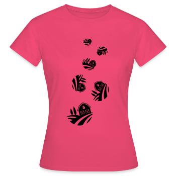 Farm Ernte icon - Frauen T-Shirt - Azalea - Vorne - AI Model Female 172 dark (172cm)