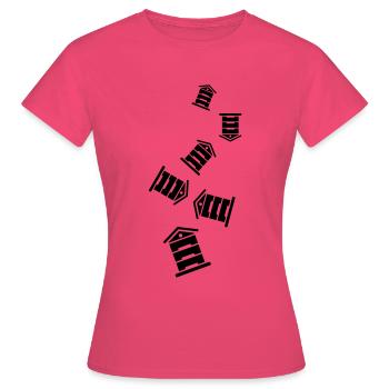Honig Imker - Frauen T-Shirt - Azalea - Vorne - AI Model Female 172 dark (172cm)