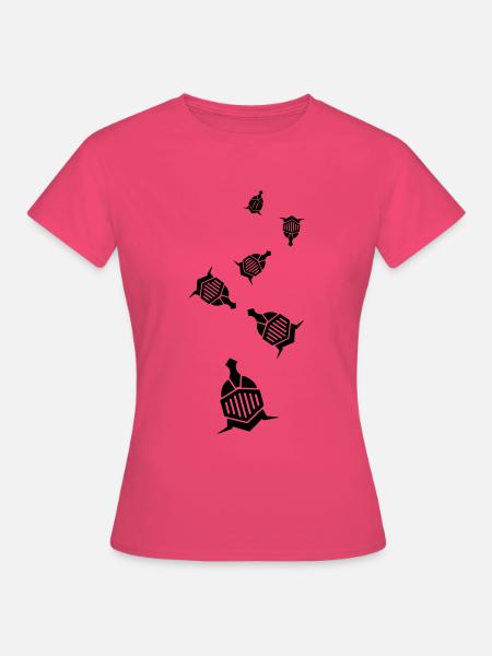 Ritter Helm - Frauen T-Shirt - Azalea