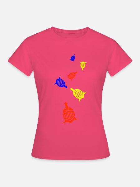 Ritter Helm - Frauen T-Shirt - Azalea