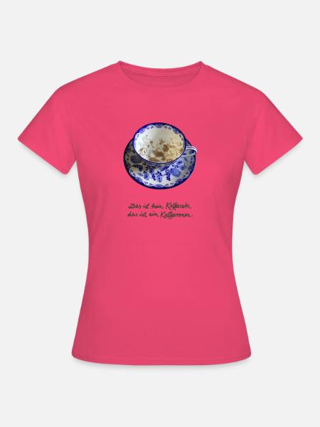 Kaffeesatz - Frauen T-Shirt - Azalea