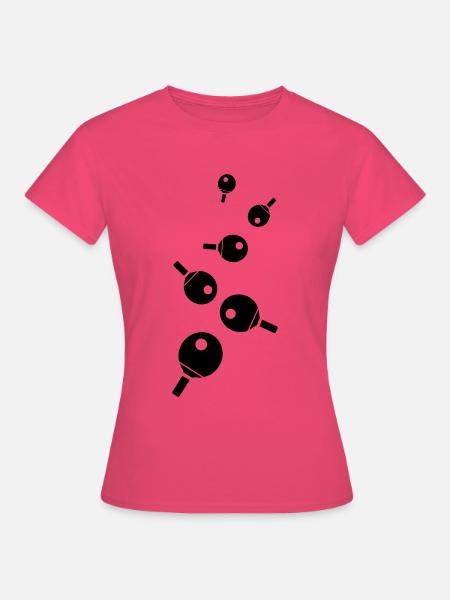 Tischtennis Ping pong - Frauen T-Shirt - Azalea