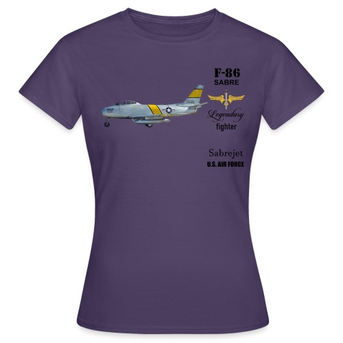 F-86 Sabre - Frauen T-Shirt