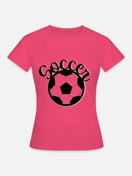 SOCCER - Frauen T-Shirt - Azalea