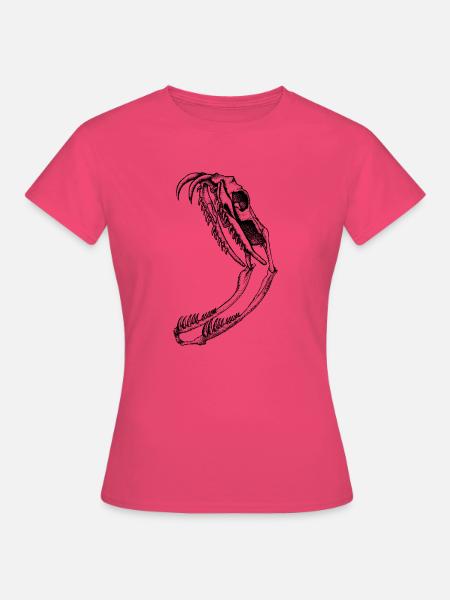 Schlangen Schädel - Frauen T-Shirt - Azalea