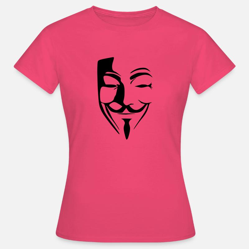 anonymous - Women's T-Shirt - azalea