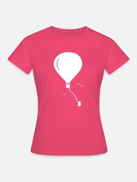 Heißluftballon - Frauen T-Shirt - Azalea