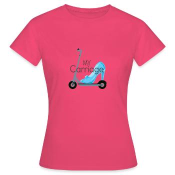 Meine Kutsche - Frauen T-Shirt - Azalea - Vorne - AI Model Female 172 dark (172cm)