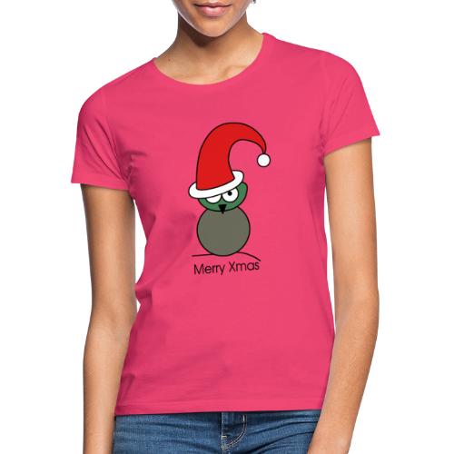 Owl - Merry Xmas - T-shirt Femme