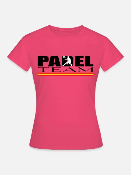 Padel Mannschaft - Frauen T-Shirt - Azalea