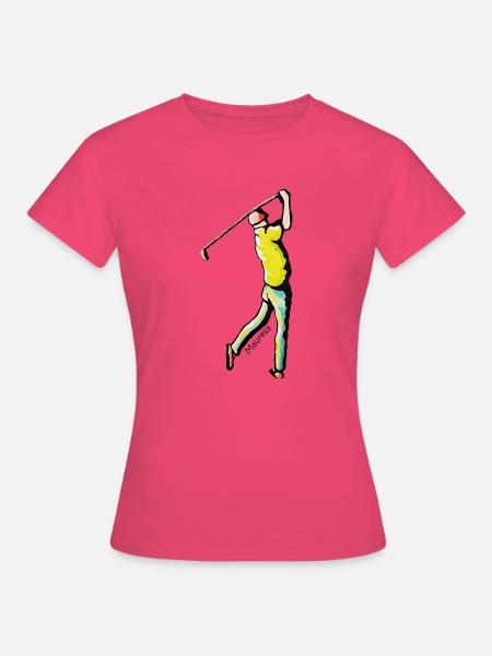 Golfspieler - Frauen T-Shirt - Azalea