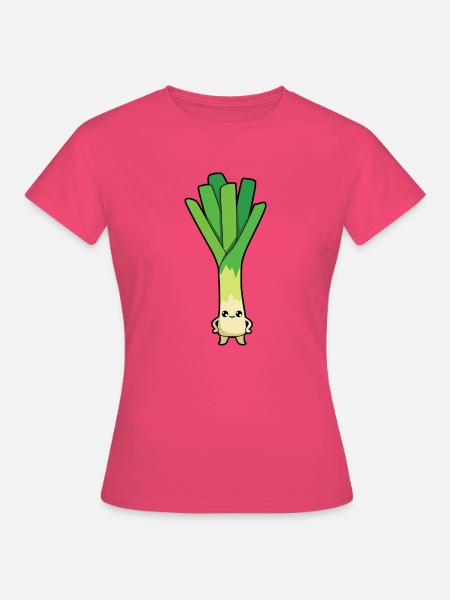 Lauch - Frauen T-Shirt - Azalea