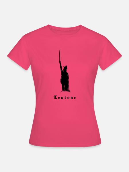 Teutonen Design mit Hermannsdenkmal - Frauen T-Shirt - Azalea