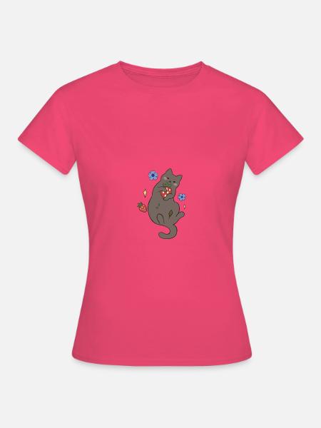 Herbstkatze #3 - Frauen T-Shirt - Azalea