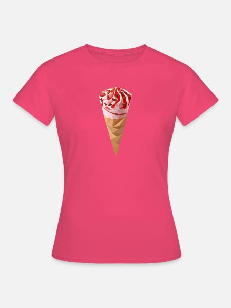 Polyart Glace - Frauen T-Shirt - Azalea