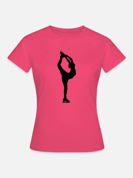 Figure skater - Frauen T-Shirt - Azalea