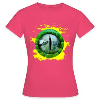 OEIL - T-shirt Femme - rose azalée - Devant - AI Model Female 172 dark (172cm)