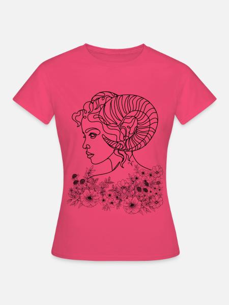 Widder-Frau – Astrologiegeschenk - Frauen T-Shirt - Azalea